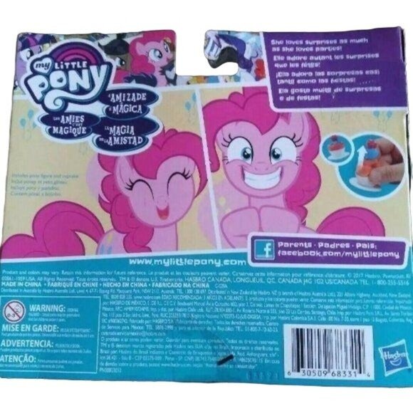 My Little Pony Friendship Is Magic Pinkie Pie Silly Looks Toy With Cupcake - Picture 4 of 5